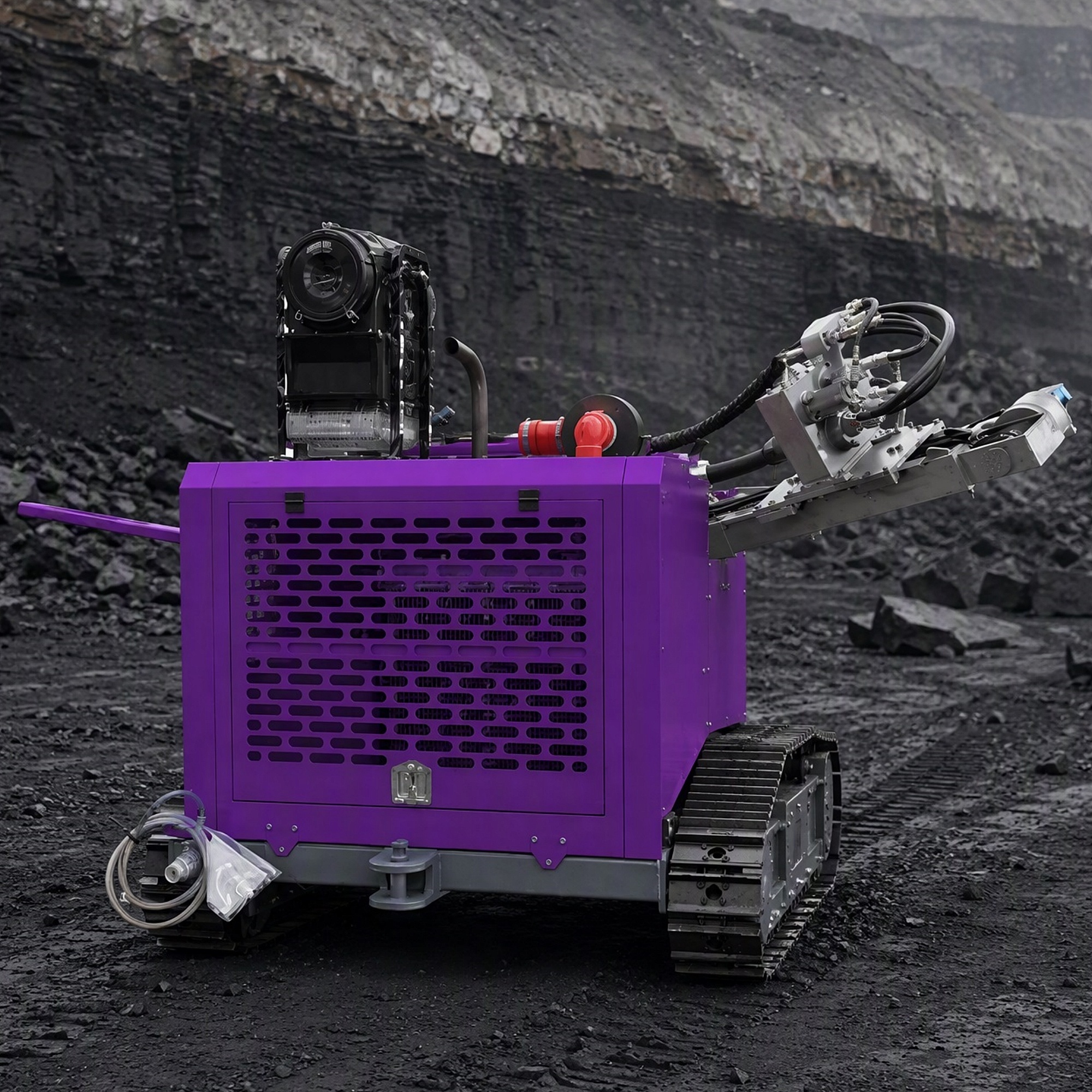 Split Type DTH Drilling Rig Mining Project 30m Depth Borehole Drilling Rig Crawler Drilling Machine for Sale