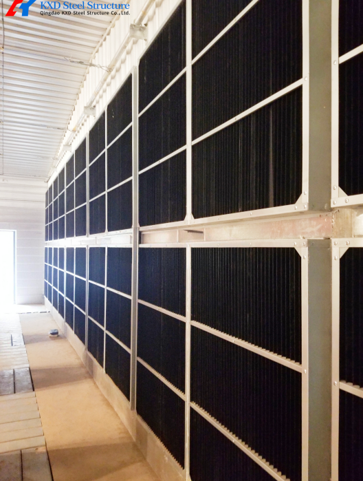 Casa de cervecería moderna estructura de acero cobertizo de ganado de metal dimensiones personalizadas