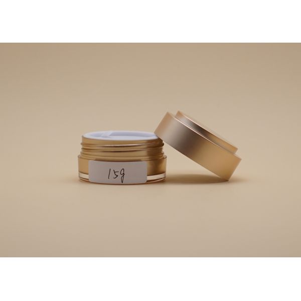 Печатание экрана 15г шелк контейнеров золота УЛЬТРАФИОЛЕТОВОЕ распыляя косметическое Креам