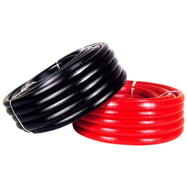 1/2 Flexible Agriculture Irrigation Pipe Coiled Yellow Reinforced PVC Garden Hose