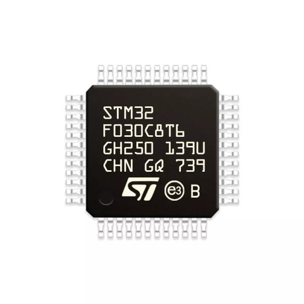 STM32F030CCT6 MCU Microcontroller IC 32BIT 256KB FLASH 48LQFP Flash Memory Chips