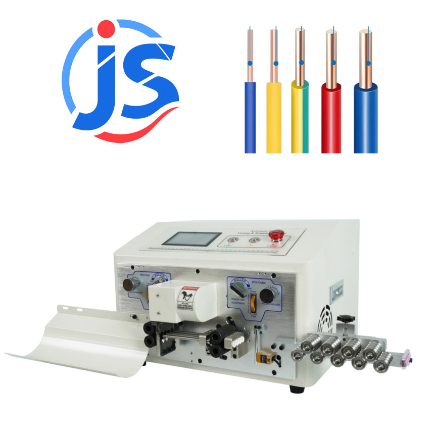 4.3 Inch Touch Screen Automatic Cable Stripping Machine with Hard Tungsten Steel Blade and 4000-10000PCS/H Capacity