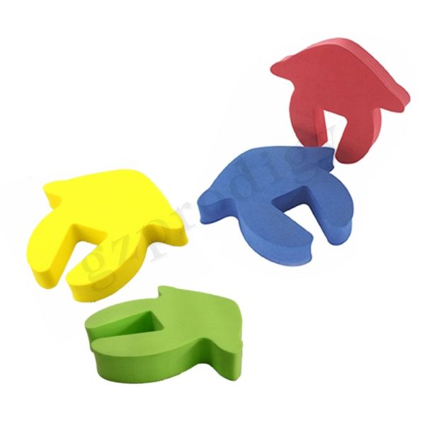 Antiwear Odorless Child Proof Door Stopper , Nonslip Foam Door Finger Guards