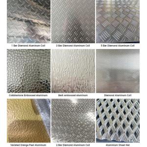 Stucco Aluminum Embossed Plate Orange Skin Sheet For Refrigerator Chest Freezer