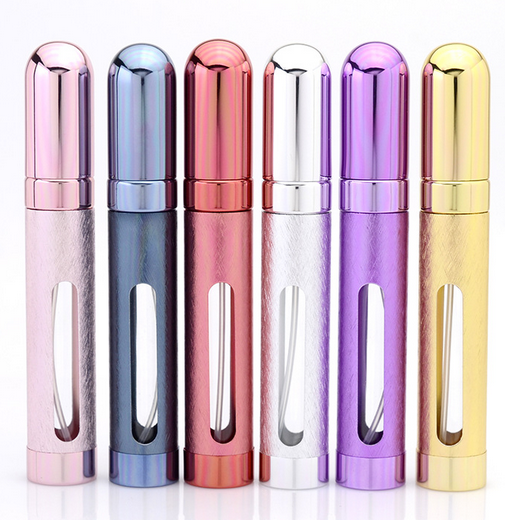 Заполняя тип насос 5мл путешествует спрейер тумана металла золота атомизатора духов