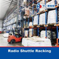 Réservoir de stockage de racks de navette radio