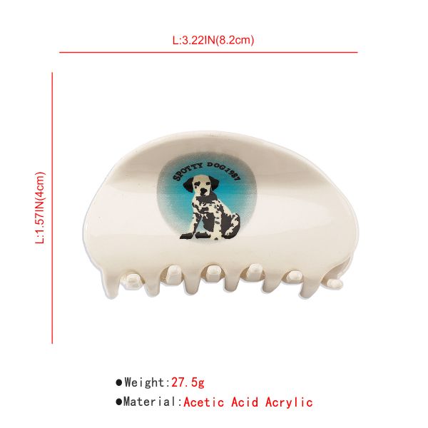 Fashion creative fun cute animal hairpin dog Corgi Shiba grasping clip coihair shark clip Yiwu accessories