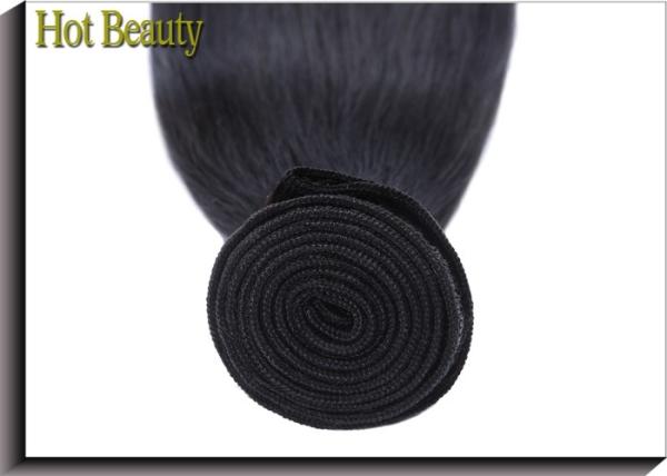 100% Straight Remy Human Hair Bundles / Natural Cuticle Aligned Hair
