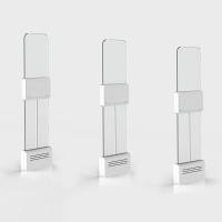 Accurate Reading RFID Retail Gate Multi-channel Control Function Transparent RFID Gate Control with Sensitive Alarm