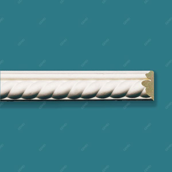 GB-82001 Wholesale Polyurethane Foam 3D Waterproof Primed Cornice Corners For Home Decor
