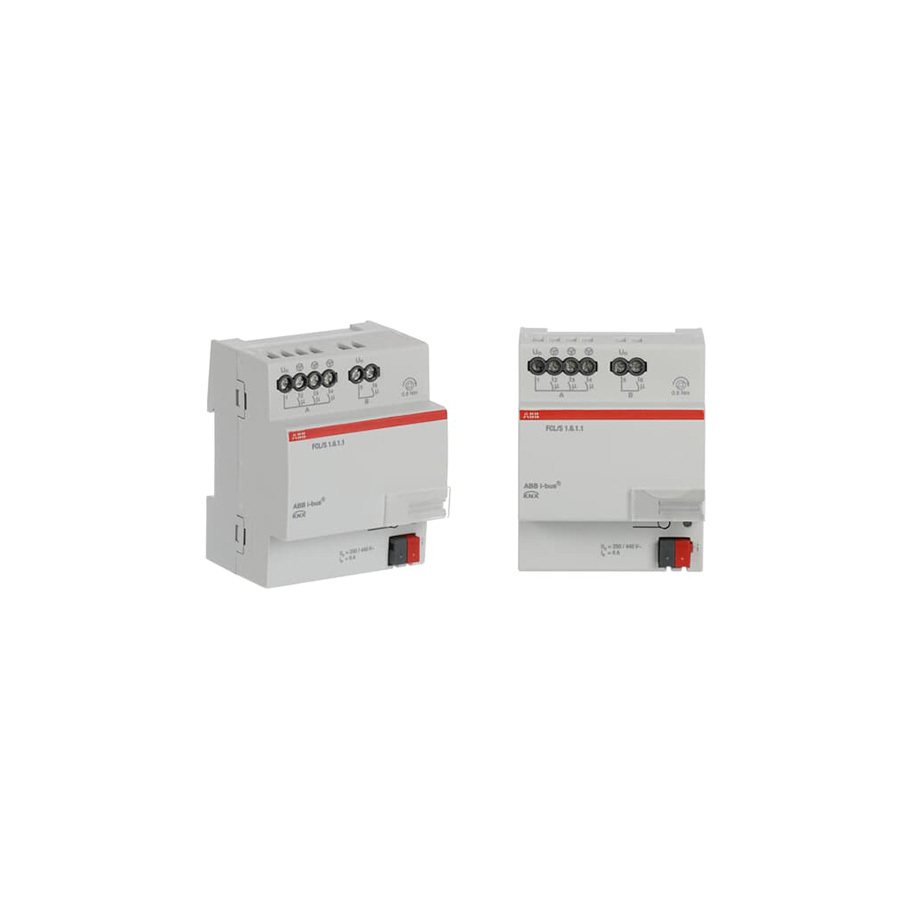 FCL/S 1.6.1.1 ABB KNX Fan Coil Controller 1-Fold Compact for Standard Heating Cooling Units with Relay Switching