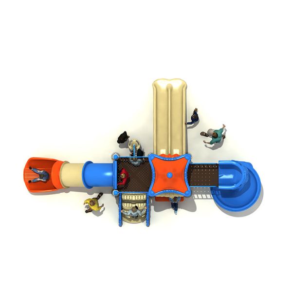 19062 glissières faites sur commande Roto extérieur de terrain de jeu d'enfants ont moulé le support de Surfact