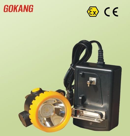 ATEX certified cordless mining headlight, underground mining helmet lamp