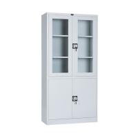 Entreposage en en verre imperméable Cabinet en métal de meuble d'archivage de porte pour le bureau