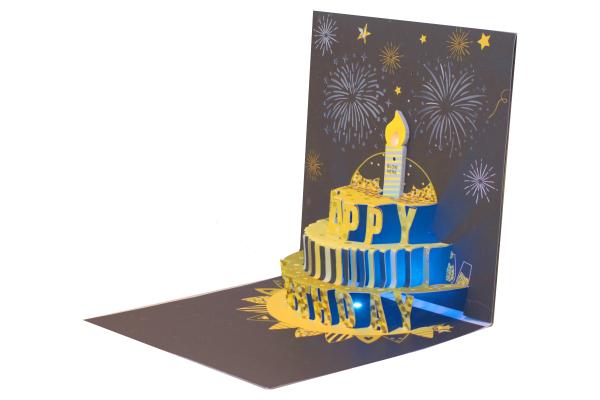 Carte de vœux recyclable à l'aide d'un style artificiel pour des célébrations écologiques