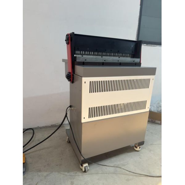 CK-620G Heavy Duty Paper Hole Punching And Double Wire O Closing Machine Equipment