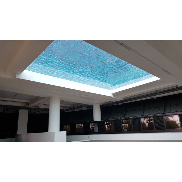 Customer's Demand Outdoor Rectangular Pool with Carbon Fiber and Fiberglass Material