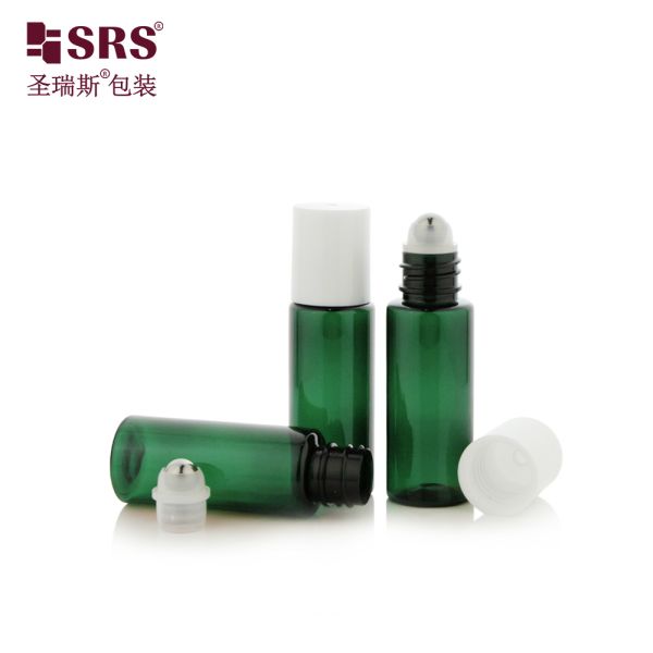 PET18-15ML 20ML Injection Custom Color Round Anti-Itch Liquid Roller Ball Bottle No Leakage