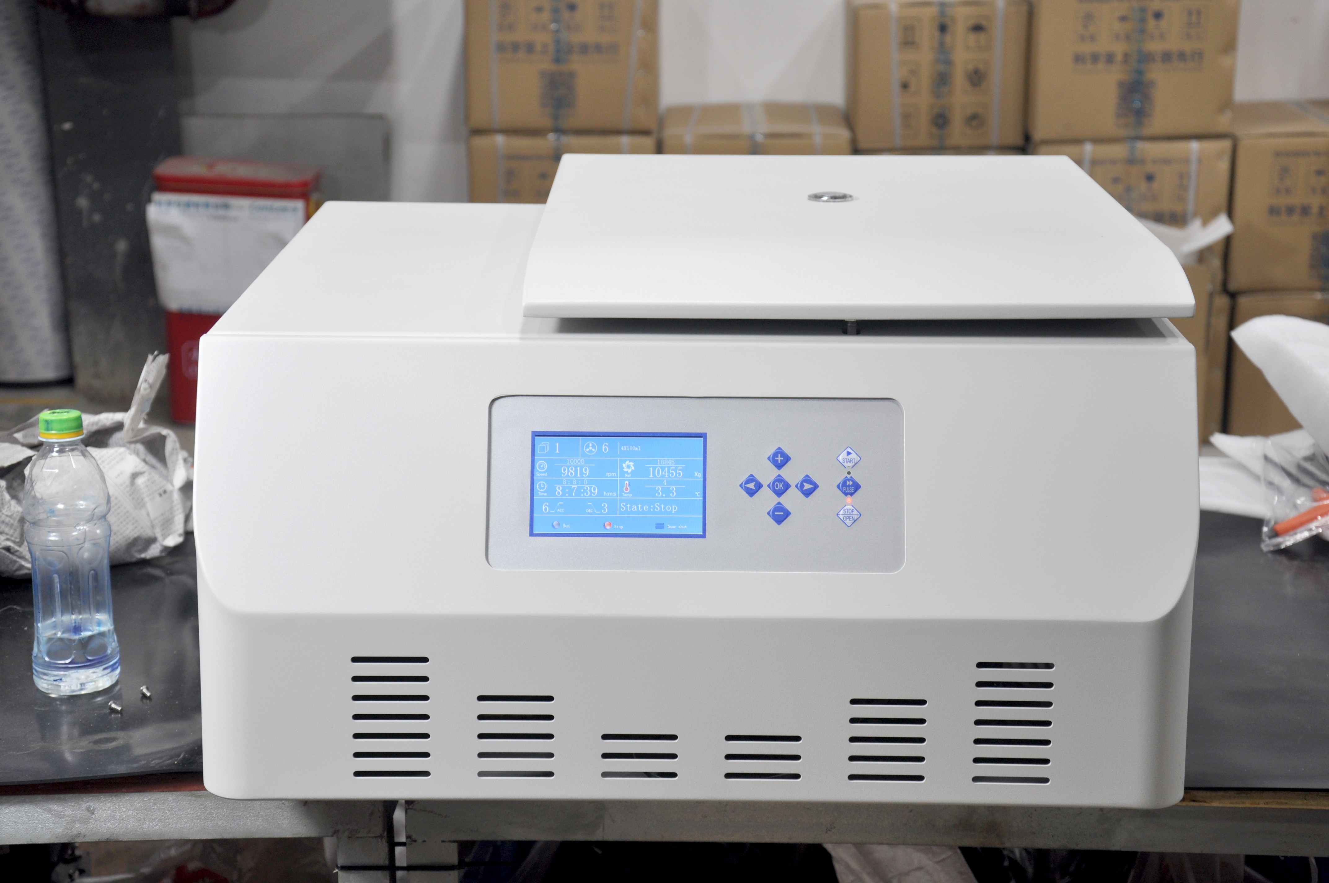 CENLEE18C 18500rpm  4x 250ml Horizontal Laboratory Equipment High Speed Swing Out Rotor Refrigerated Centrifuge