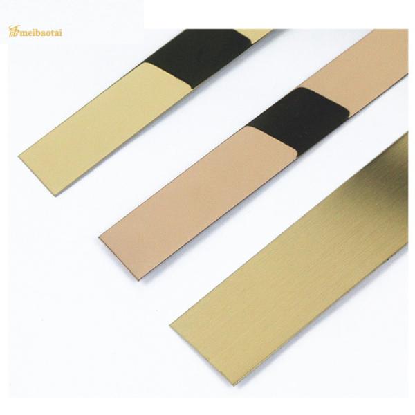 Comprimento decorativo de aço inoxidável da guarnição 3048mm da telha da parede da casca e da vara