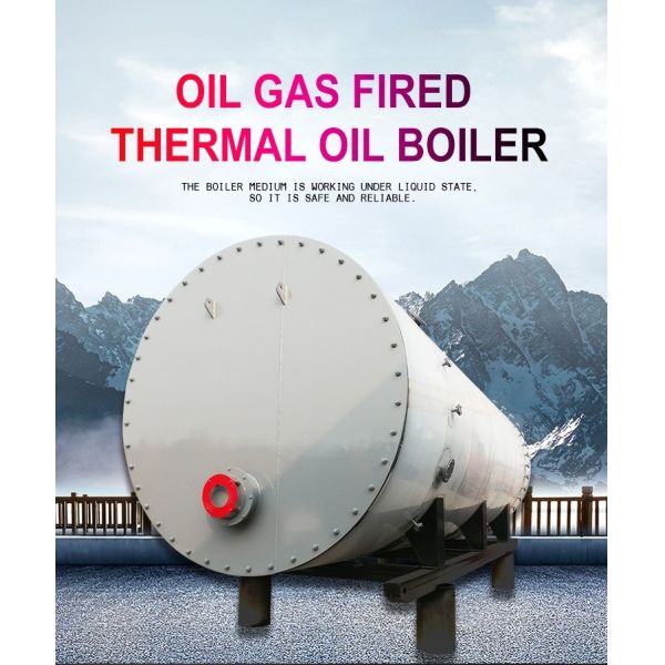 Factory Directly Horizontal Heavy Oil Light Oil Fired Heat Transfer Oil Boiler