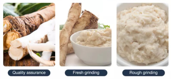 Wasabi 100% свежий высушенный японский напудрить чистый затир Wasabi в олове трубки