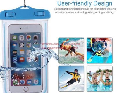 Waterproof soft clear PVC phone pouch bags case for samsung galaxy s8 J5 J7 J3 A3 A5 A7 2017 for iphone X 8 5s sport bag