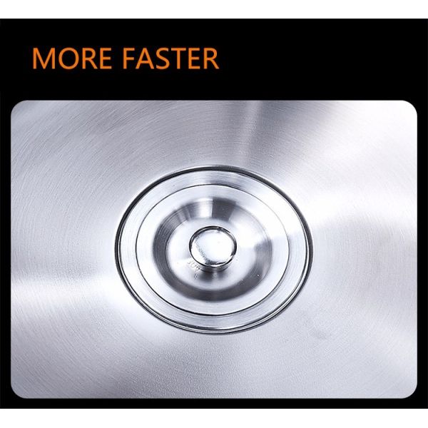 Горячая продажа Высокое качество 304 многофункциональная ферма из нержавеющей стали Ручная стирка однокупальная ванная кухня раковина