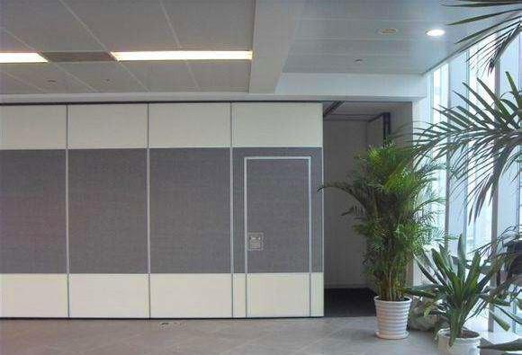 Aluminium Track Floor to Ceiling Sliding Partition Wall / Acoustic Room Dividers