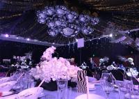 Bola inflável do espelho da dupla camada da decoração do banquete de casamento