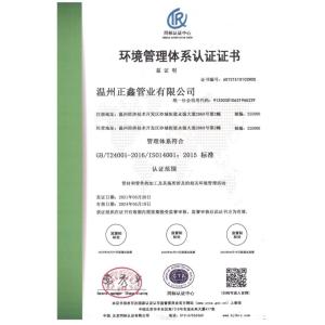 wenzhou zhengxin pipe co.,ltd Сертификации