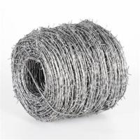 Supplier High Strength 2mm & 2.5mm Barbed Wire Roll Galvanized Barbed Wire for Security Fence