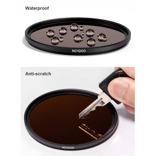 Customizable ND Lens Filter 37mm 58mm 67mm 77mm 82mm Circle Lens Filter For Photography