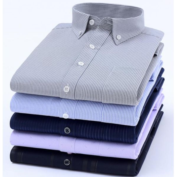 Long Sleeve Stylish Casual Shirts Grey Color Soft And Comfortable To Wear