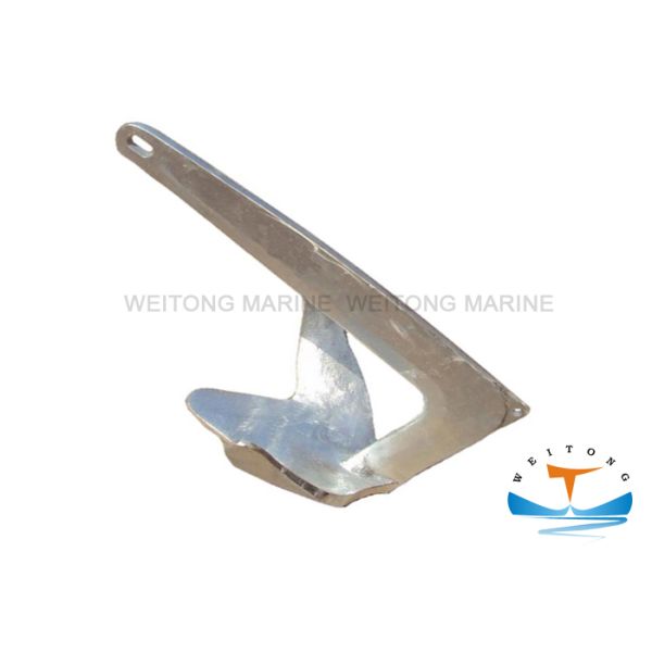 Steel USN Marine Boat Anchors Short Rectangle Shank Type Customized Service