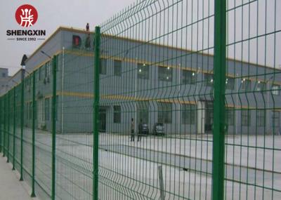 Round Post 3d Welded Wire Fence Hot Dipped Galvanized Panel