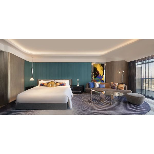 Light Luxury Style Hotel Bedroom Furniture Set, Can Be Customized