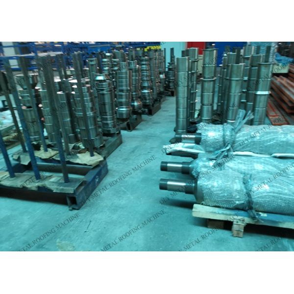 Prepainted Metal Roofing Machine Plc Automatic Sheet Tile Making Hydraulic Pump