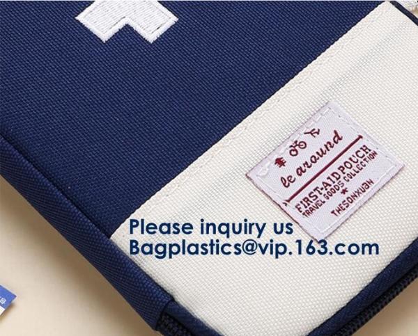First Aid Bags, Kit Bag, Medical Storage Bag, Portable Pouch, Emergency Medicine, Handy Pills Pocket