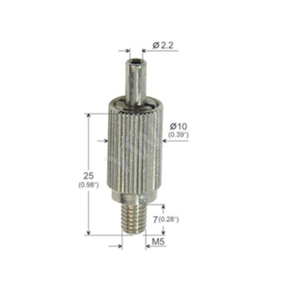 Гриппер Kроме кабеля внешнего потока М5 стальной покрытый для висеть графические дисплея