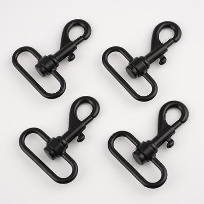 Customized Zinc Alloy Swivel Snap Hook Dog Leash Eye Bolt Snap For Bag 38mm Black Eye
