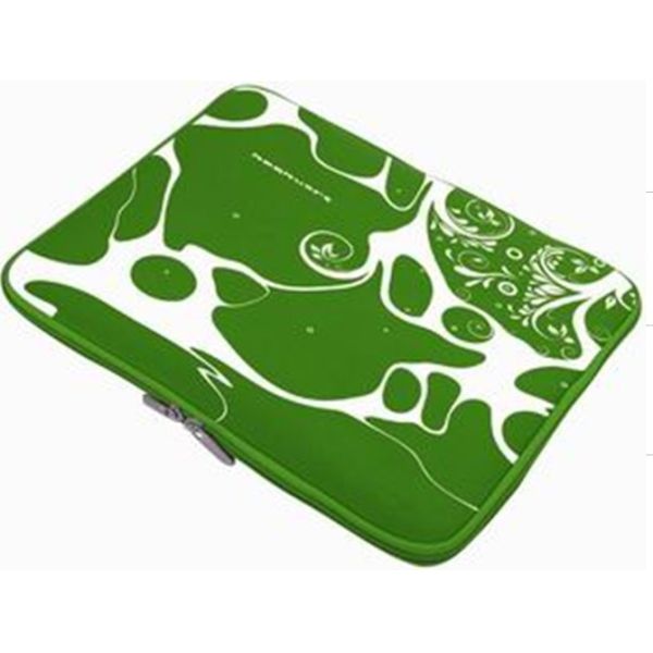 Fashion Neoprene green Cute Laptop Sleeve with 12' 13' 14' 15' 17' for protecting