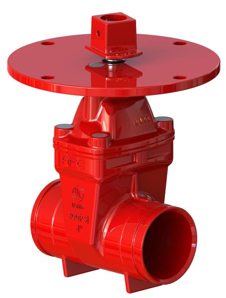 UL Certified Epoxy Coated Fm Gate Valve ANSI / UL / FM Standards