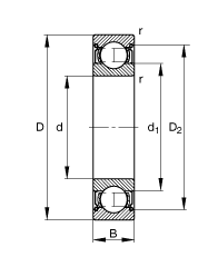 High Precision Deep Groove Ball Bearings Corrosion Resistant Long Life