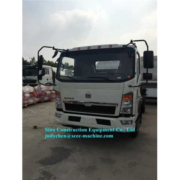 Light Serial 4m3 Cement Mixer Vehicle ZZ1167G3815C1 Engine 130HP Euro III