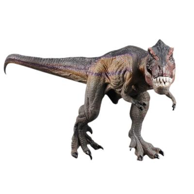 Conjunto de figuras de dinossauros realistas Figuras de tiranossauros roxos - brinquedo educacional para brincar com imaginação