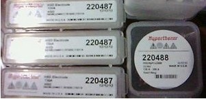 Hypertherm 85 Amp 220816血しょうカッターの盾のノズル