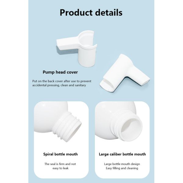 бутылка перевозчика макияжа 180ml для очищая упаковки масла