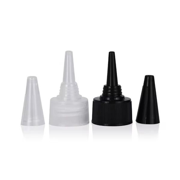 Blue Black Brown Plastic Cosmetic Packaging 100ml Twist Top Squeeze Bottle
