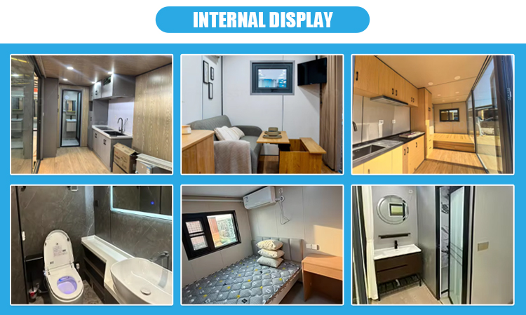 High Quality Prefabricated Office Cabin with Elegant Apple Design, Durable Unit for Commercial Professional Workspace